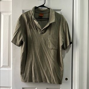 Johnny Collar Green Polo Shirt - Huckberry